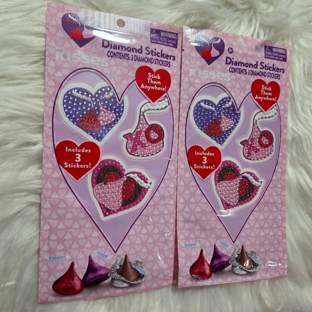Hershey Kisses Diamond Sticker Sheet Set - Picture 3 of 4